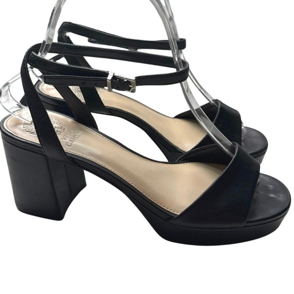 Vince Camuto Pendreya Platform Block Heel Sandal Size 7.5 - Picture 3 of 8